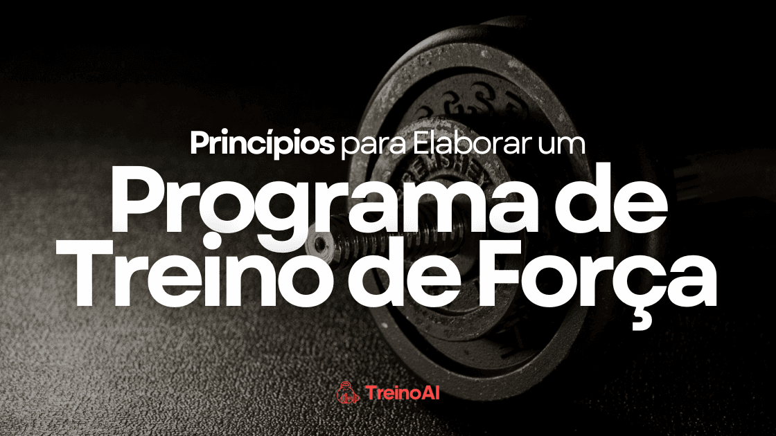 Princípios para Elaborar um Programa de Treinamento de Força